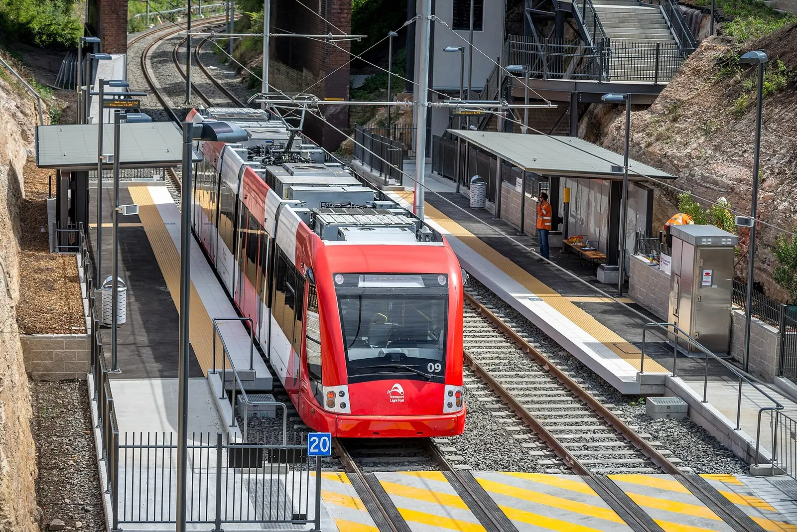 L1 Dulwich Hill Line light rail in the Inner West
