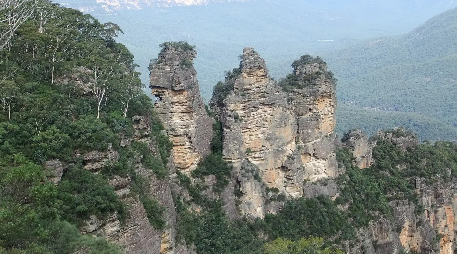 The Three Sisters from Echo Point