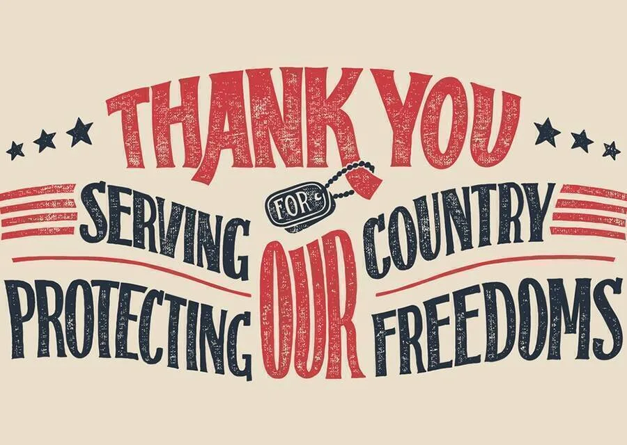 Thank you veterans from Marco Polo Motor Inn