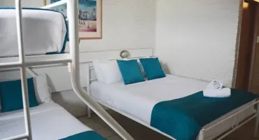 queen, double and single bed accommodation