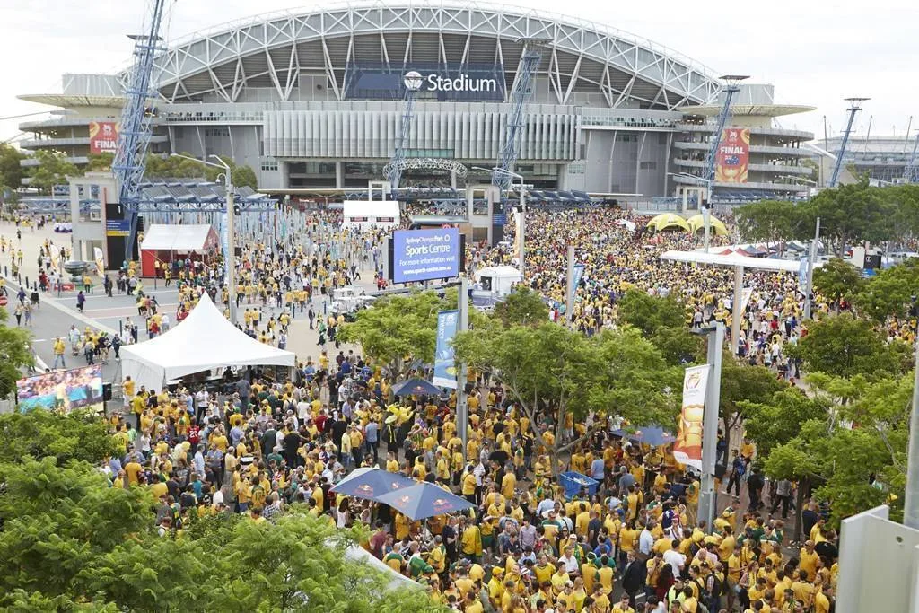 2015 Asia Cup Final Socceroos accommodation close to Sydney olympic Park