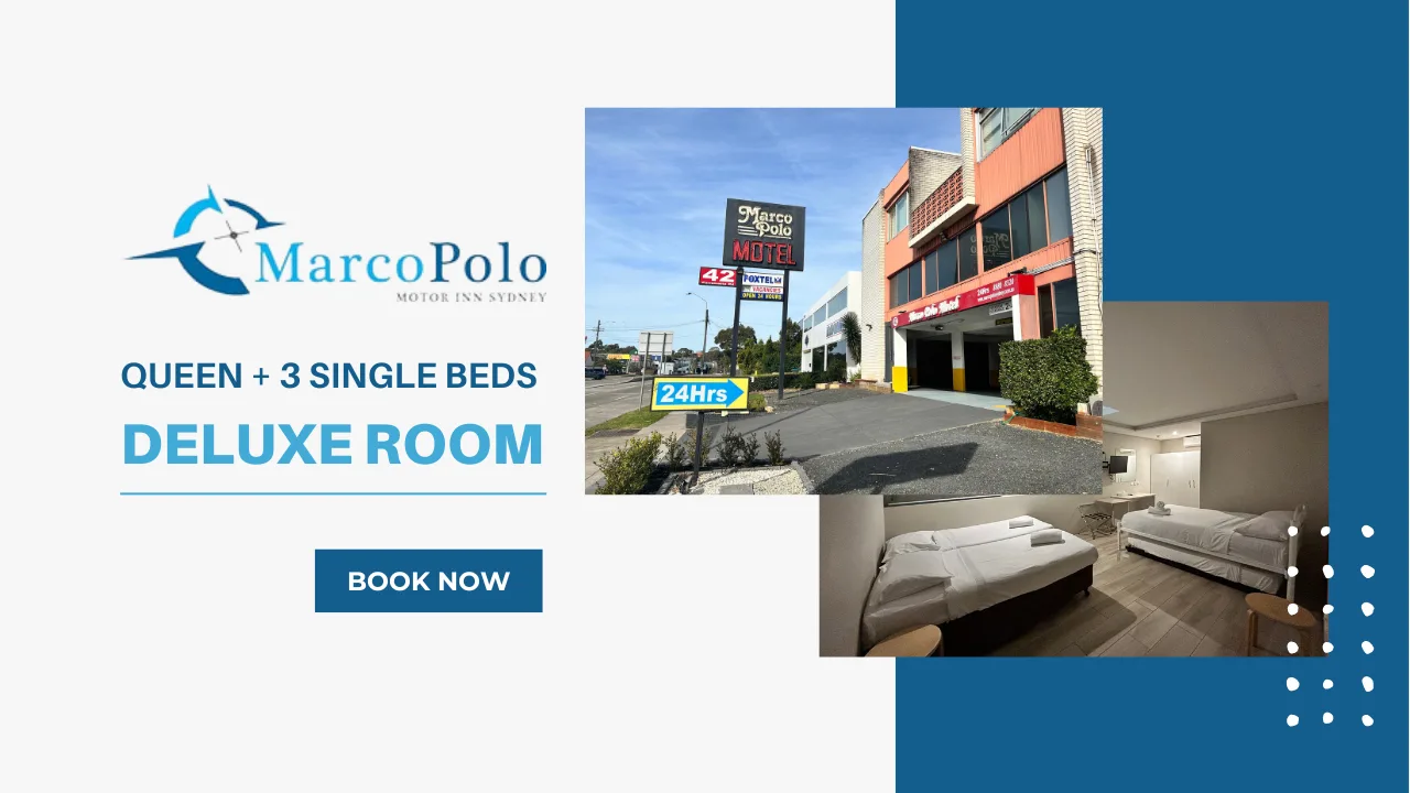 Marco Polo Motor Inn - Deluxe room 5 pax