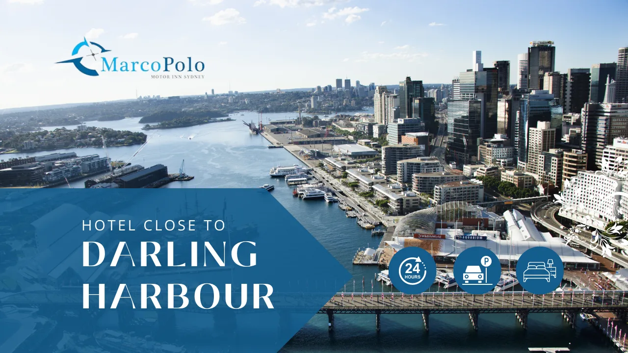 Darling Harbour - Near by Marco Polo Motor Inn Sydney
